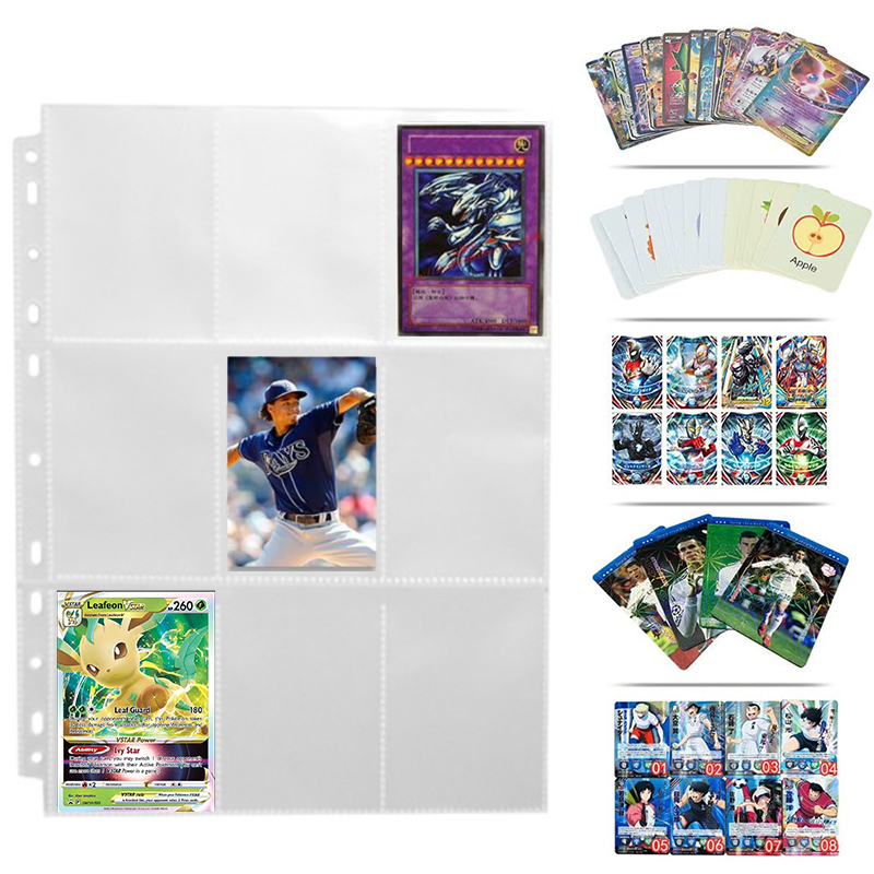 50pcs 9 Pocket Trading Gaming  - Card Penny Sleeve review and price