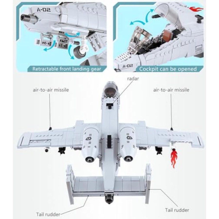 WW2 fighter jet building toys  - Model Airplane Plastic review and price