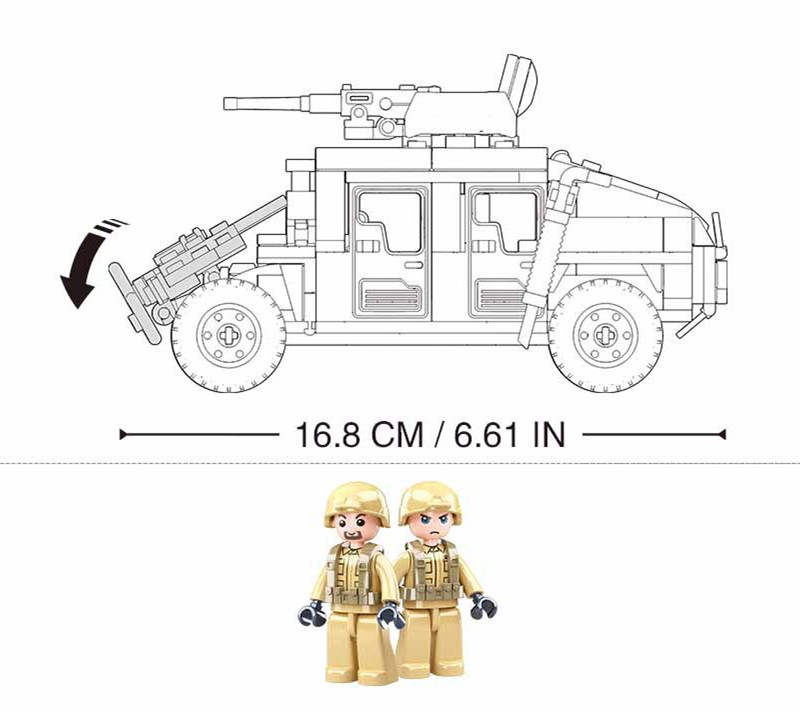 265PCS WW2 Military SWAT H1 As - Lego Minifigure Holder review and price