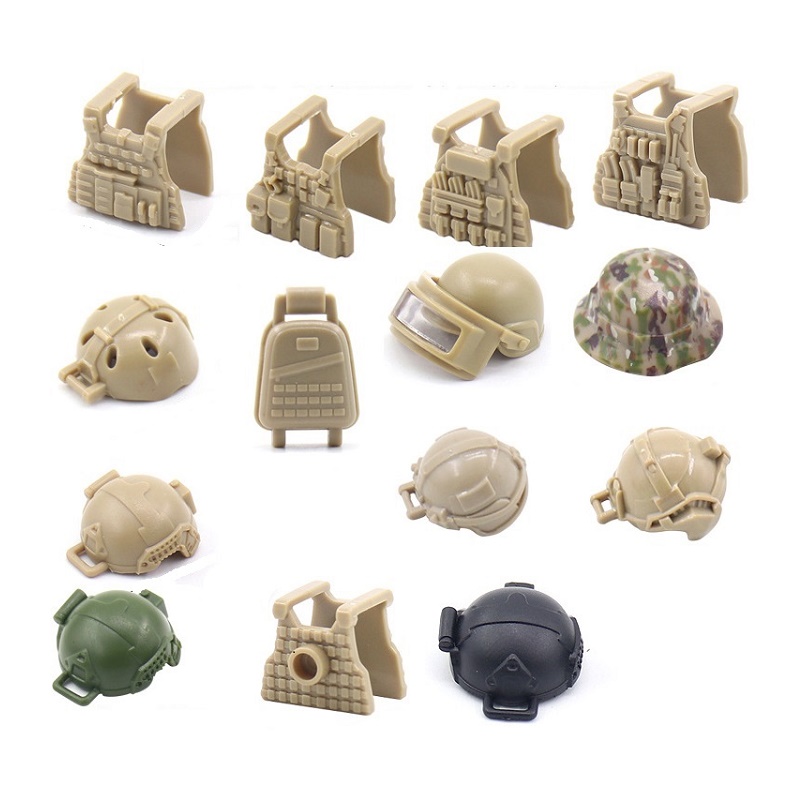5PCS Soldier Helmet Tactical V - Lego Minifigure Holder review and price