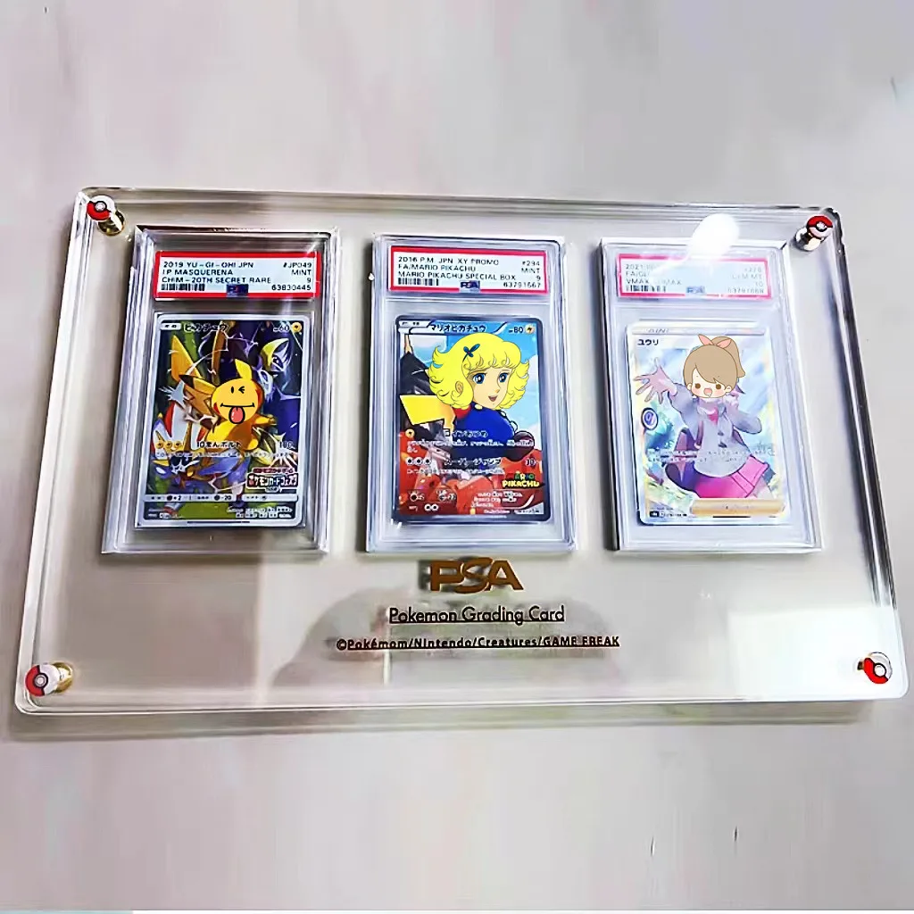PTCG Pokemon Yu-Gi-Oh Rating G - Graded Card Display review and price