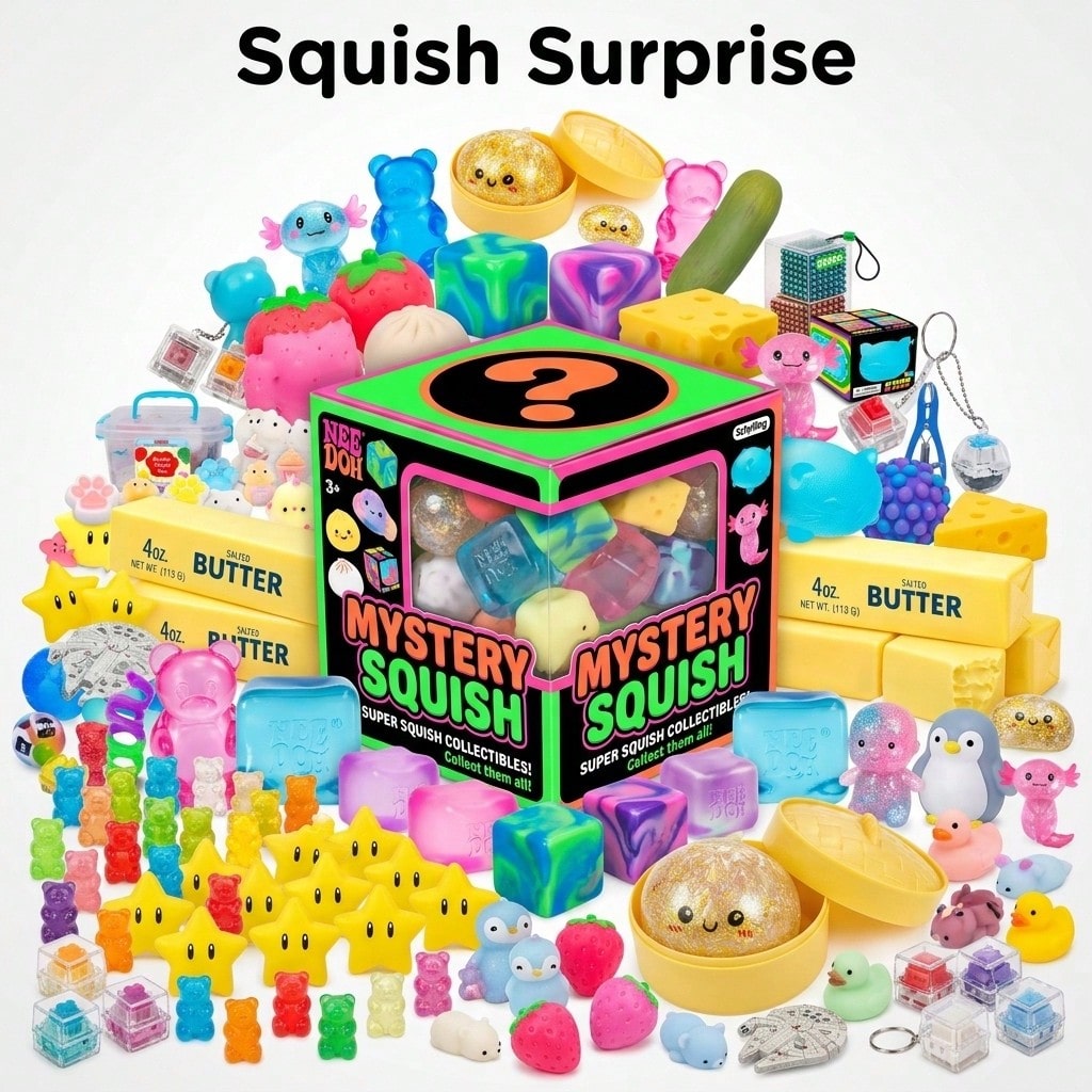 Cute Basic Squishy Blind Box – - Mystery Box Blind Bag review and price