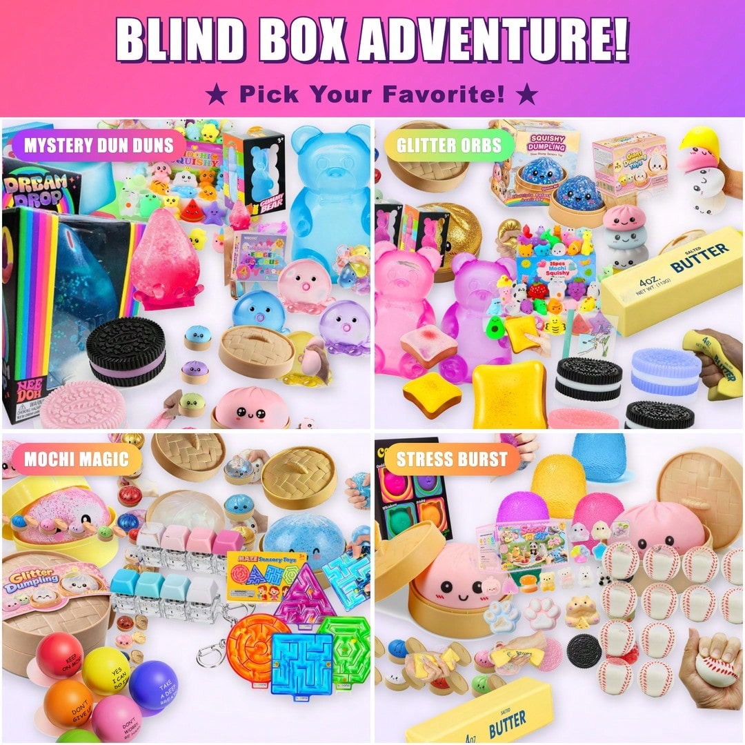 Cute Basic Squishy Blind Box – - Mystery Box Blind Bag review and price