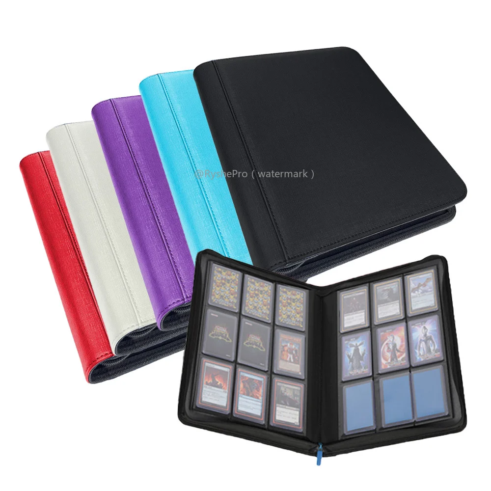 9 Pocket PU Leather Toploader  - Pokemon Binder Card review and price