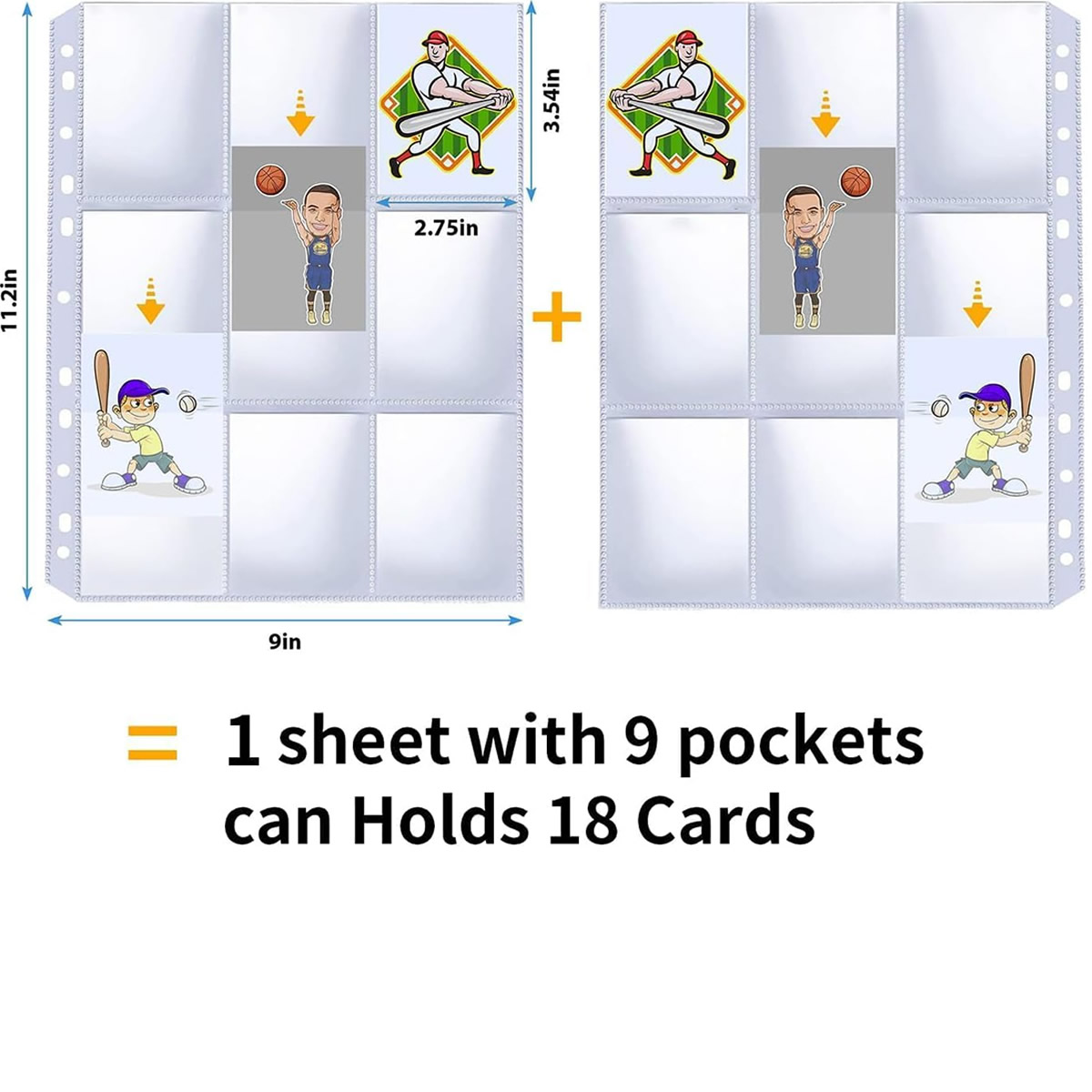 50 Pack 9 Pocket Card Sleeves  - Pokemon Binder Card review and price