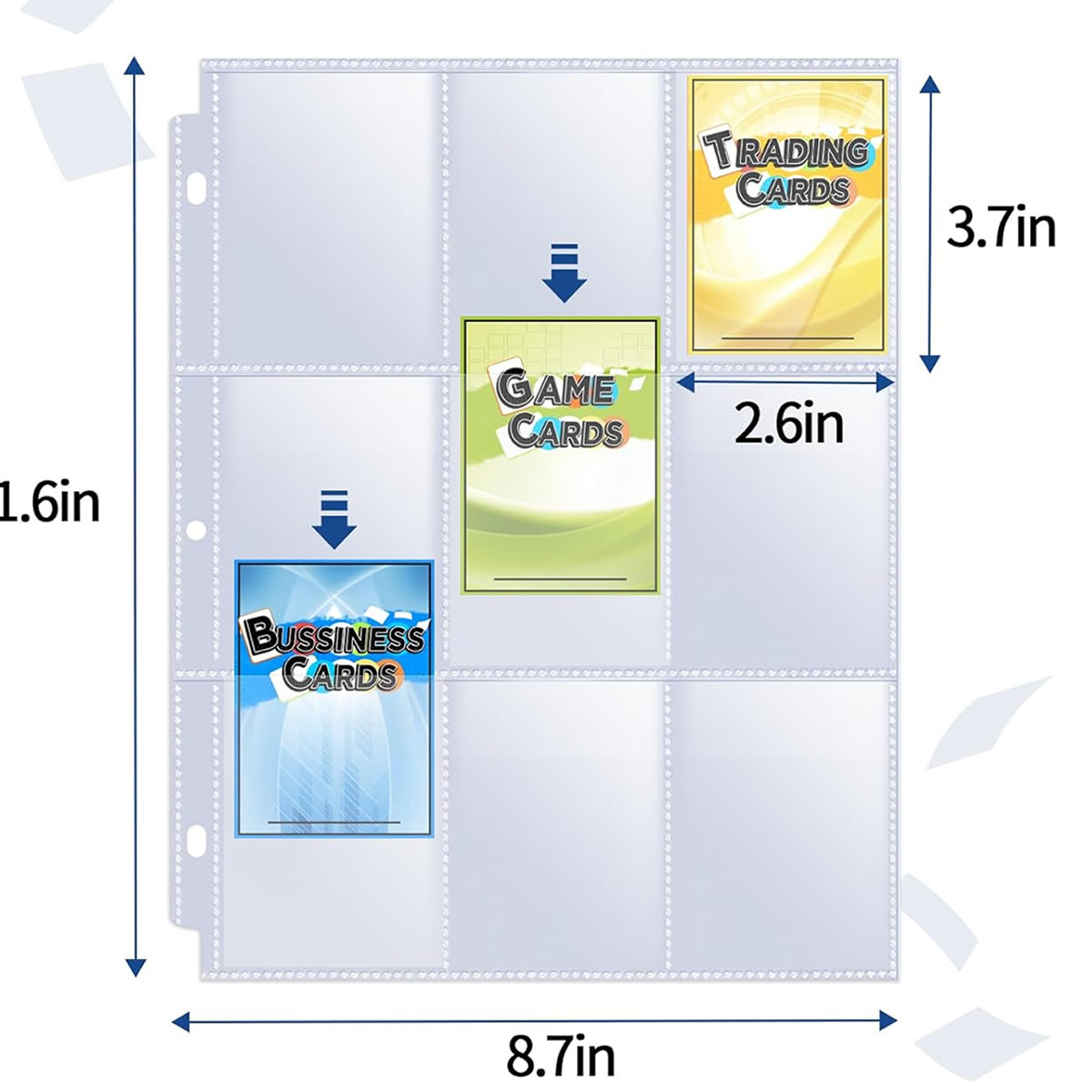 50 Pack 9 Pocket Card Sleeves  - Pokemon Binder Card review and price