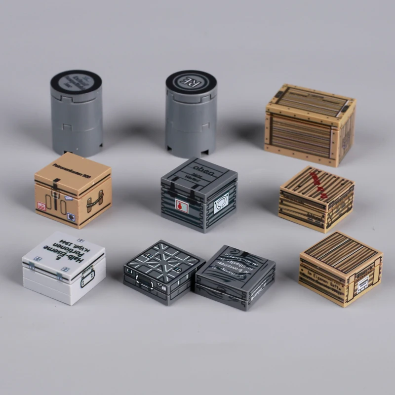 MOC WW2 Military War Goods Pri - Lego Minifigure Holder review and price