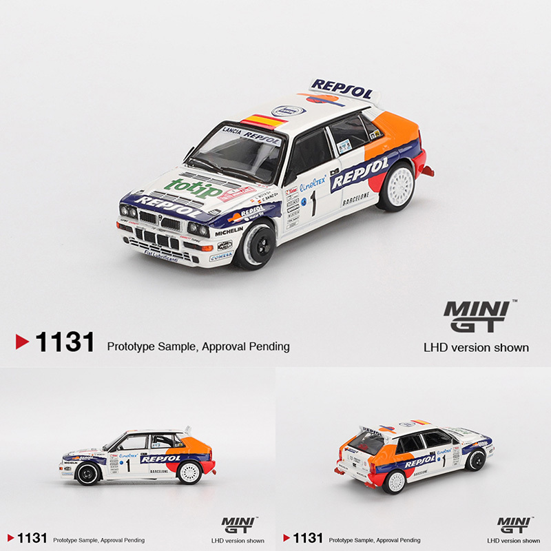MINIGT 1131 1:64 Lancia Delta  - Die Cast Car 1 64 review and price