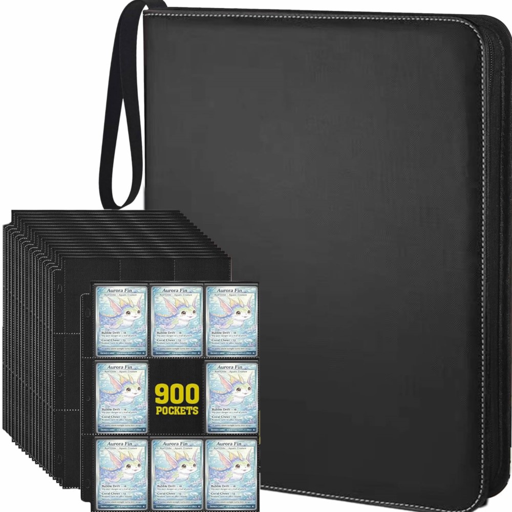 900 Pockets Card Binder Album  - Card Penny Sleeve review and price