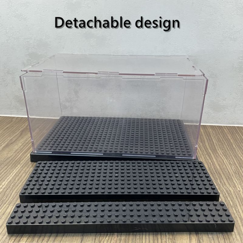 Acrylic Transparent Display Bo - Lego Minifigure Holder review and price